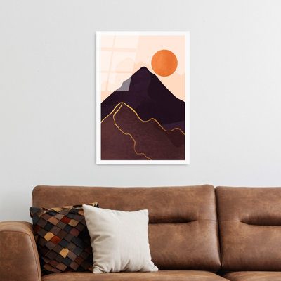 Boze 1 Piece Wall Art on Glass