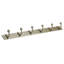 Portemanteau mural utilitaire en acier - 6 crochets-20460360