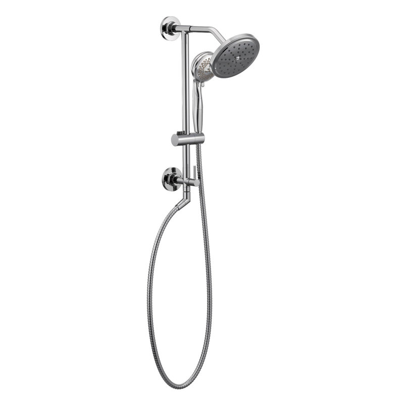 Fina Premium 2.5 GPM Rain Shower Head, Chrome