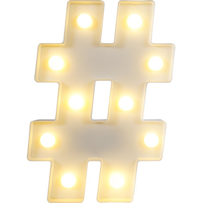 Roshuan 22.5 cm H LED Sign