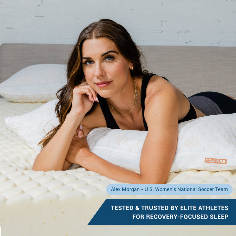 CopperWELL 3'' Memory Foam Mattress Topper, Twin