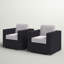 Chaise de patio avec coussins Northridge-2072276233