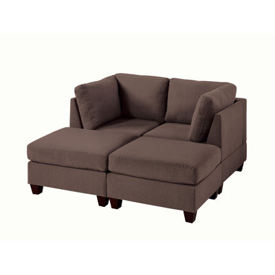 Canapé modulaire 4 pièces Darquize