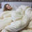 Love Thick - So Smooth Coma Inducer Oversized Comforter Set - Custard Cream-103145544