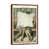 Classic Brown Wood Floater Framed