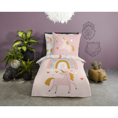 No Pattern Duvet Cover Set with Pillowcases