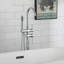 Single Handle Floor Mounted Tub Faucet-124758276