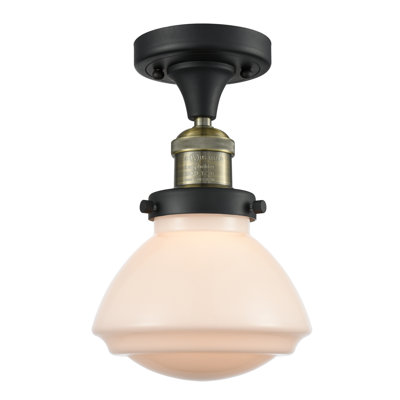 Plafonnier semi-encastré 1 lumière 6,75 po Chesterville