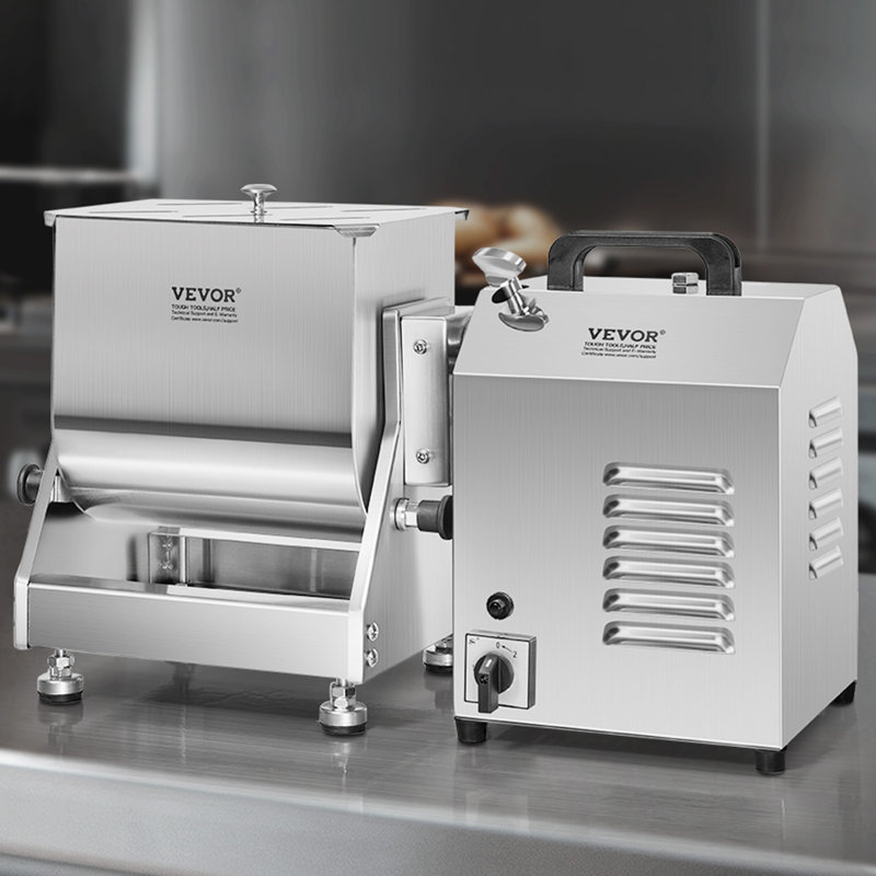 VEVOR Stainless Steel Electric Meat Slicer