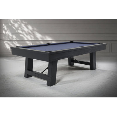 Isaac 8' Slate Pool Table In Black Ash With White Glove Installation Included.