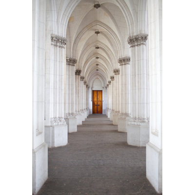 Columns by Vsurkov - Wrapped Canvas Print