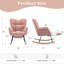 Chaise berçante en tissu Teddy-1079234807