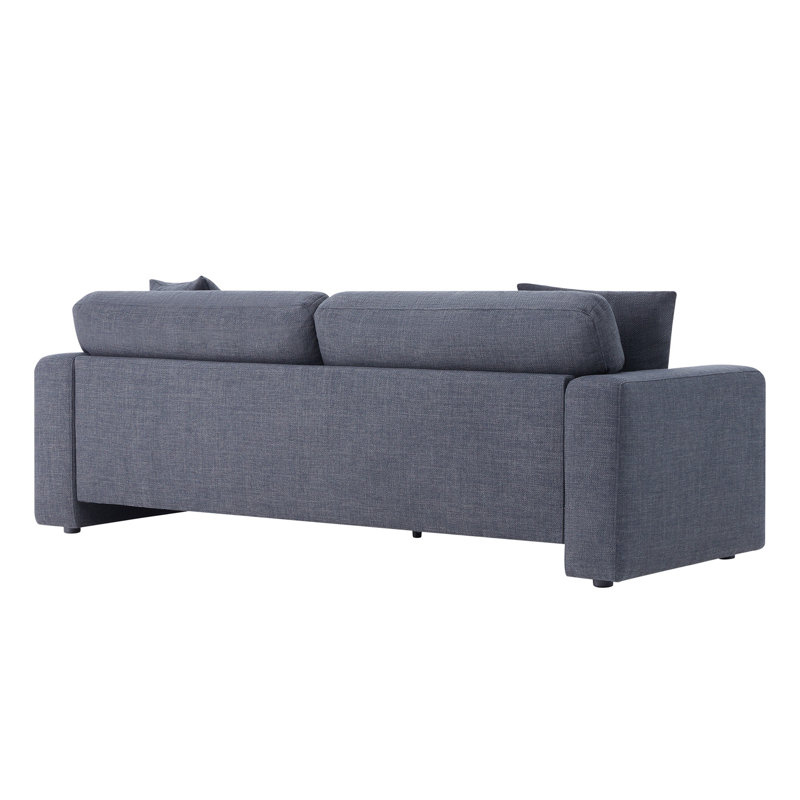 Ensemble de salon 2 pièces Ives, Luna Charcoal Polyester