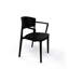 Chaise de patio empilable Sevan-50367251