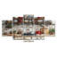 Country Kitchen Rustic Dream II - Ensemble de décoration murale de cuisine
