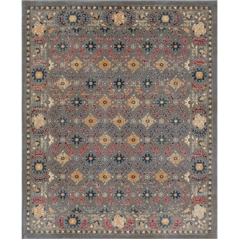Cuthbertson Oriental Indoor Rug, Rectangle 7'10" x 10'