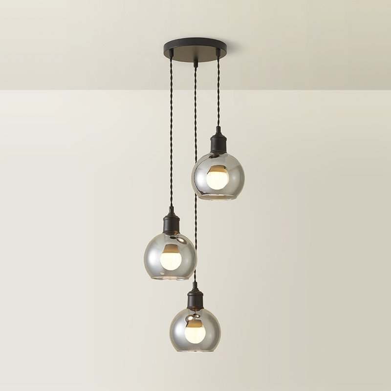 Bellamy 3 - Light Matte Black Pendant, Yes