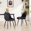 Chaise d'appoint rembourrée en similicuir Chardee-1647928894