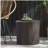 Kingstown RD Barrel Side Table,  Outdoor Wicker End Table