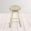 Counter Stool with Metal Frame-196593870