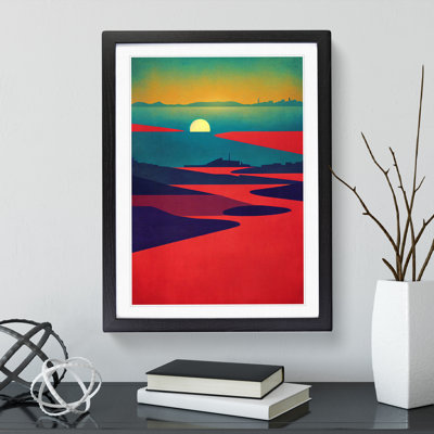 Fearless Sunset View - Single Picture Frame Print