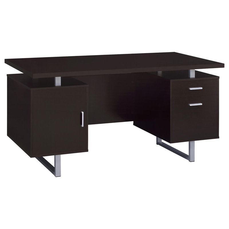 Bureau Cappuccino avec fonctions de rangement - Améliorez votre espace de travail