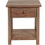 Ensemble de tables basses et 1 table de bout Castleton Brown 2 pièces-849201475