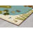 Tranquil Pond Playroom Washable Tufted Nylon Rug-94483782