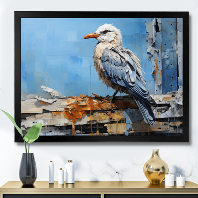 " Seagull Coastal Guardian Collage "