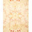 Tapis ivoire traditionnel noué à la main de conception unique 8 pi 3 po x 14 pi 8 po Keenan