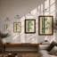 Minimalist Bamboo Study Japandi - Framed Print-1563513409-1563513411