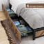 Base de lit 41,3 po Hiren-783074483
