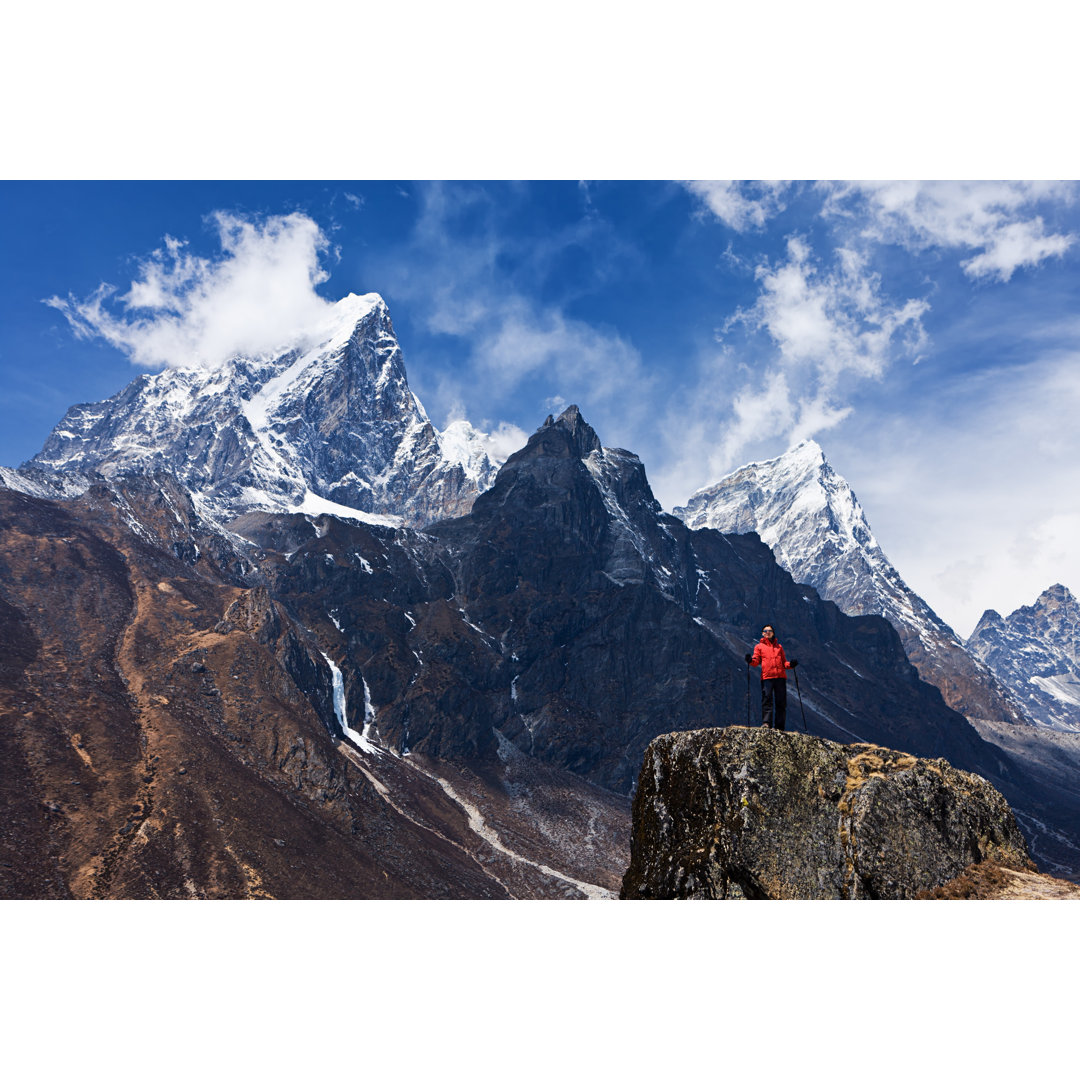 Leinwandbild Mount Everest National Park von Hadynyah