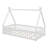 Tent-Shaped Floor Bed With Guardrails, Slats And A Door-1578261512-1578261514