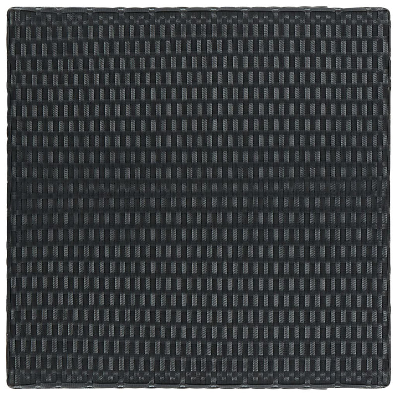 Adhern Rattan Bar Table, Black