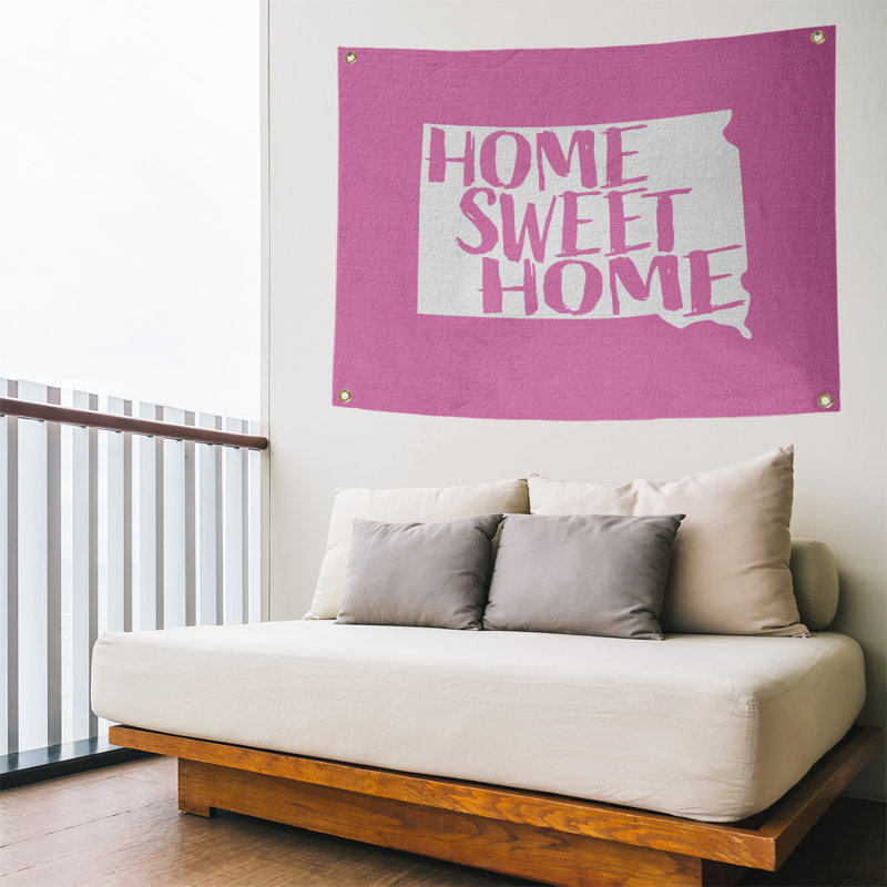 Tapisserie murale south dakota south the home, H 26 po x l 36 po, Rose