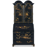 Brushwork Solid Wood Secretary Desk