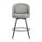 26" H Swivel Counter Stool with Metal Frame-646976538-647515519