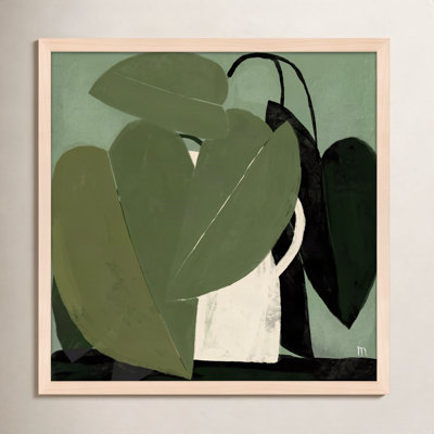 Plant "Green on Green" Painting