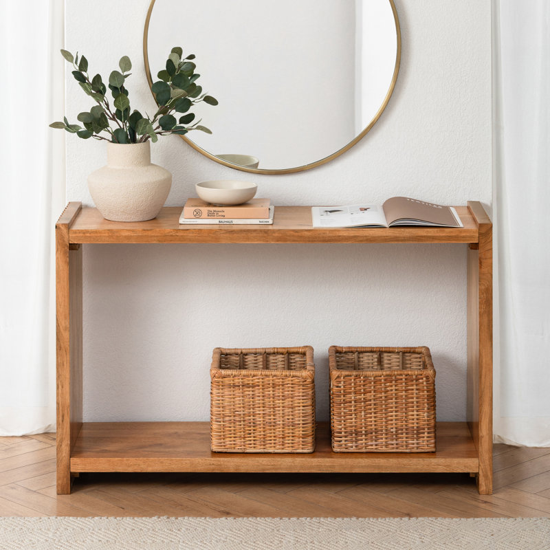 Console en bois massif 48 po Nerys