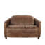 Ensemble de salon en cuir et aluminium Brancaster