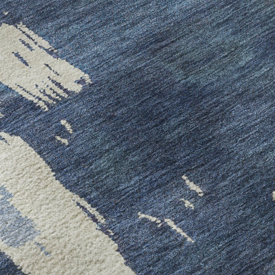 Premium Machine Washable Mayfield AMF2347 Abstract Rug