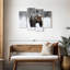 «Winter Grizzly Bear», reproduction d'art sur toile-92828984