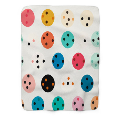 Polka Pop - 1 Piece Premium Blanket