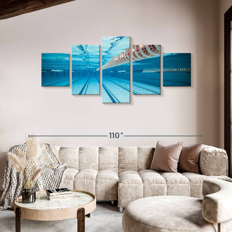 Underwater View, 42" H x 92" W