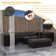 Sofa Seating Group with Storage and Ottomans