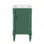 Meuble-lavabo moderne de 18 pouces avec lavabo, conception peu encombrante et rangement durable pour les petites salles de bain-1953937544