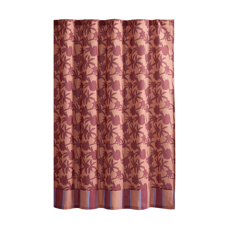 Rideau de douche 100% coton Natalia