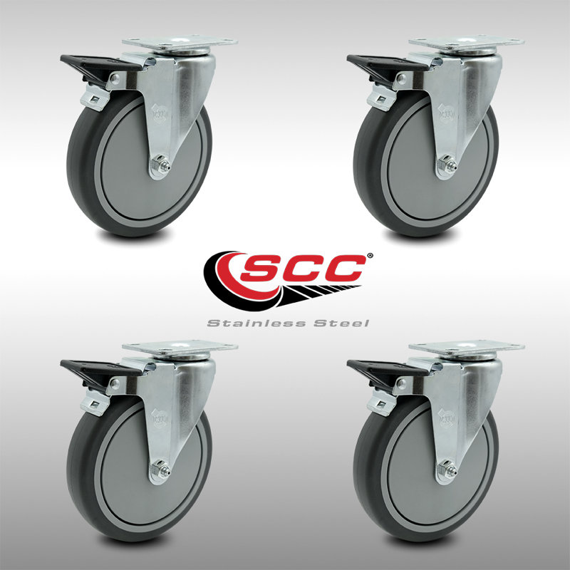 Thermoplastic Rubber Caster