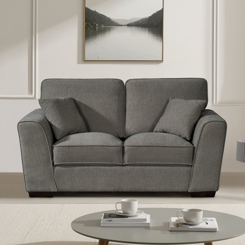 Alasha Fabric Sofa, Grey, 2